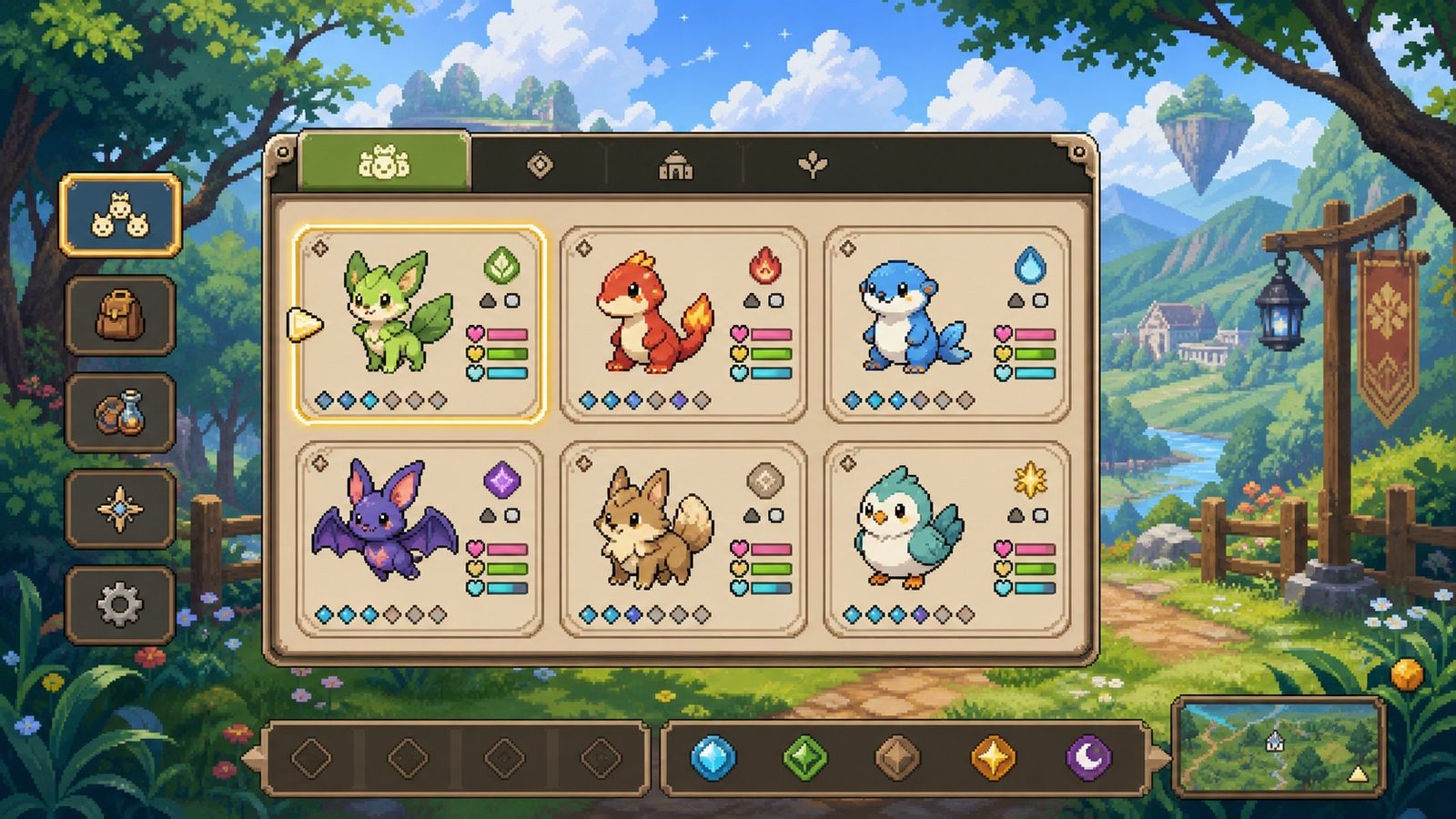 精灵谷物语SpiritValley版 操作界面 资料图 7